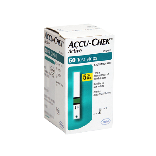 아큐-첵 액티브 혈당측정 검사지 패키지 3