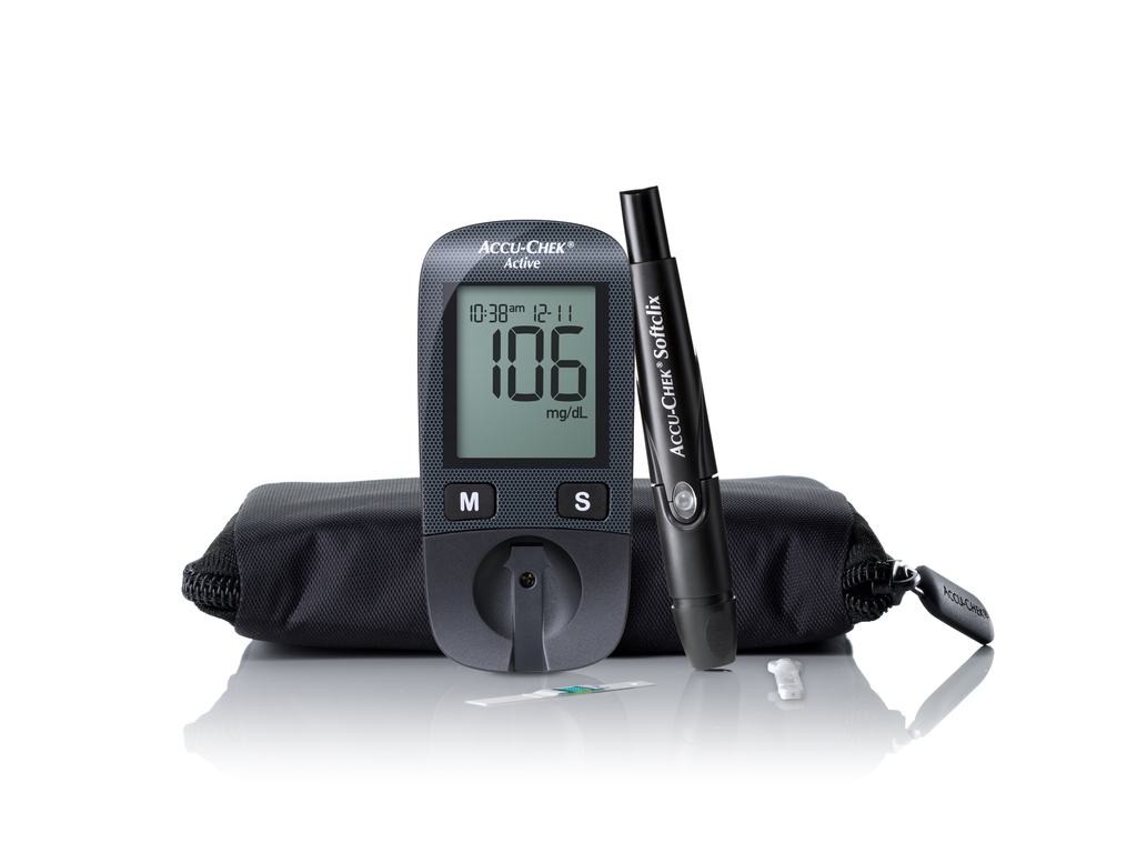 아큐-첵 액티브 혈당측정기 (+소프트클릭스 채혈기)